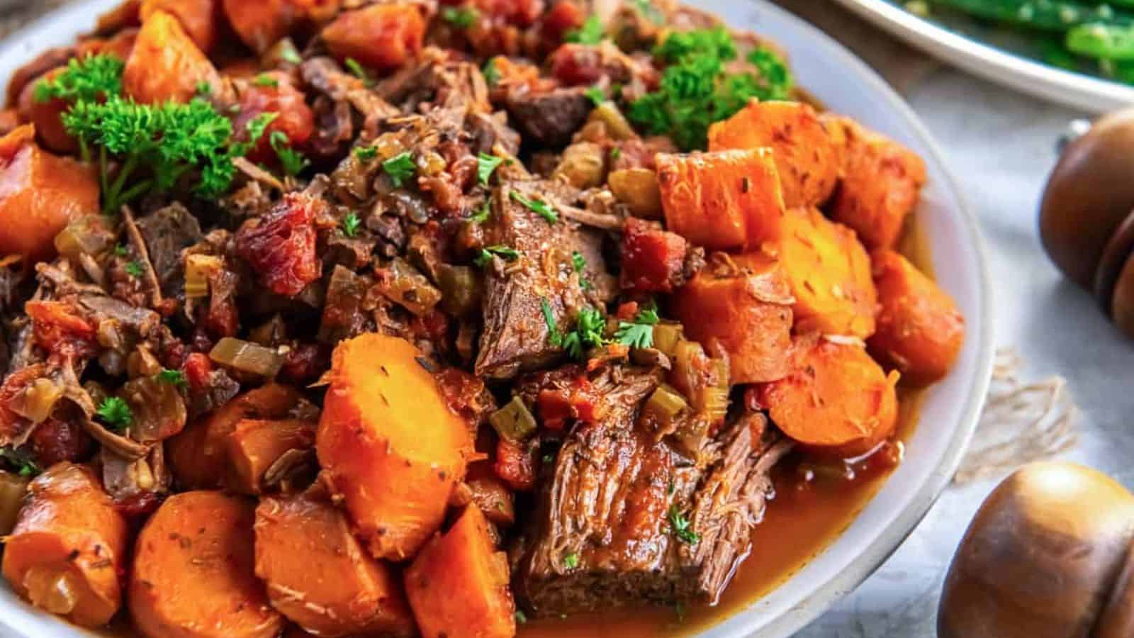 Slow Cooker Italian Pot Roast