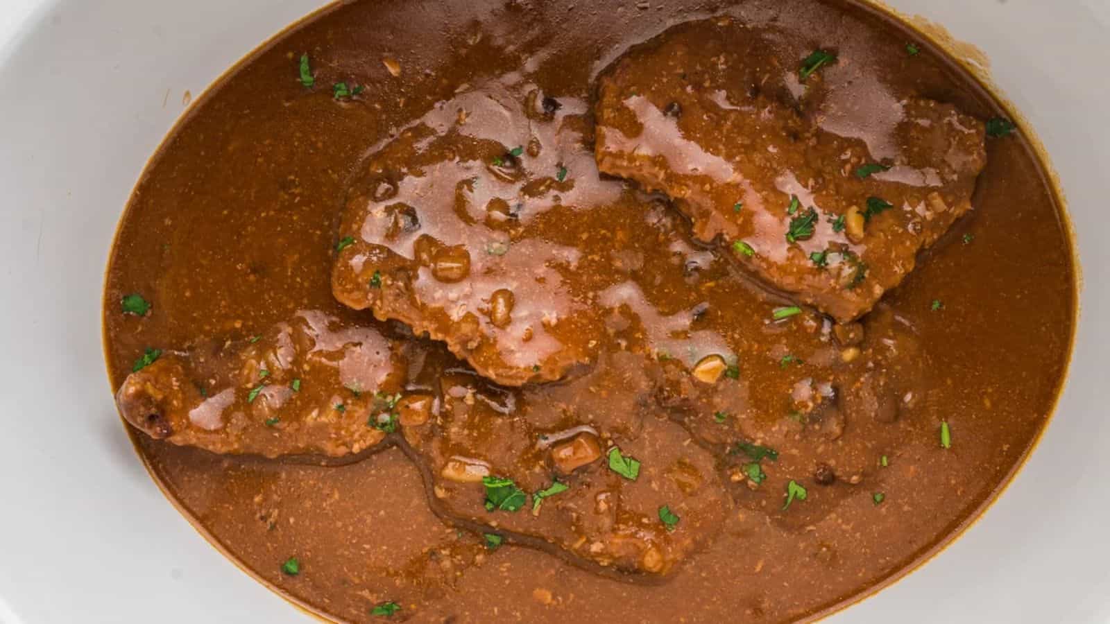 Slow Cooker Cube Steak