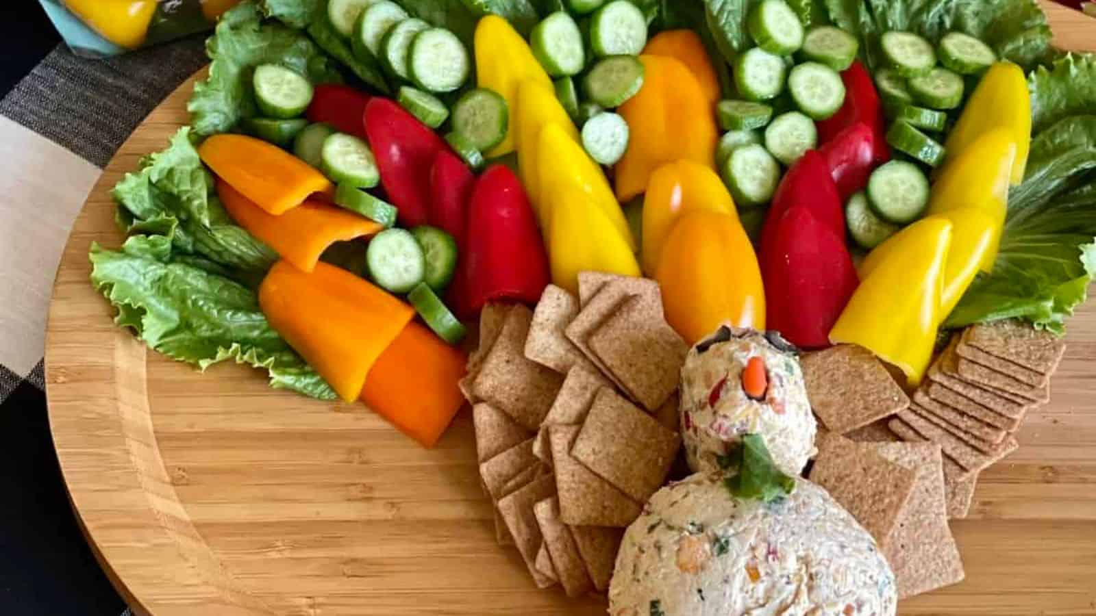 TURKEY CHEESEBALL BOARD