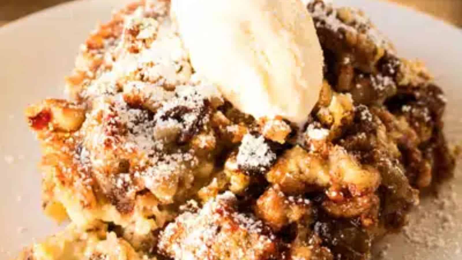 Chocolate Chip Banana Nut Bread Bread Pudding