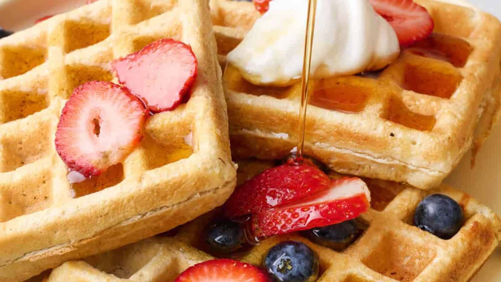 Protein Waffles