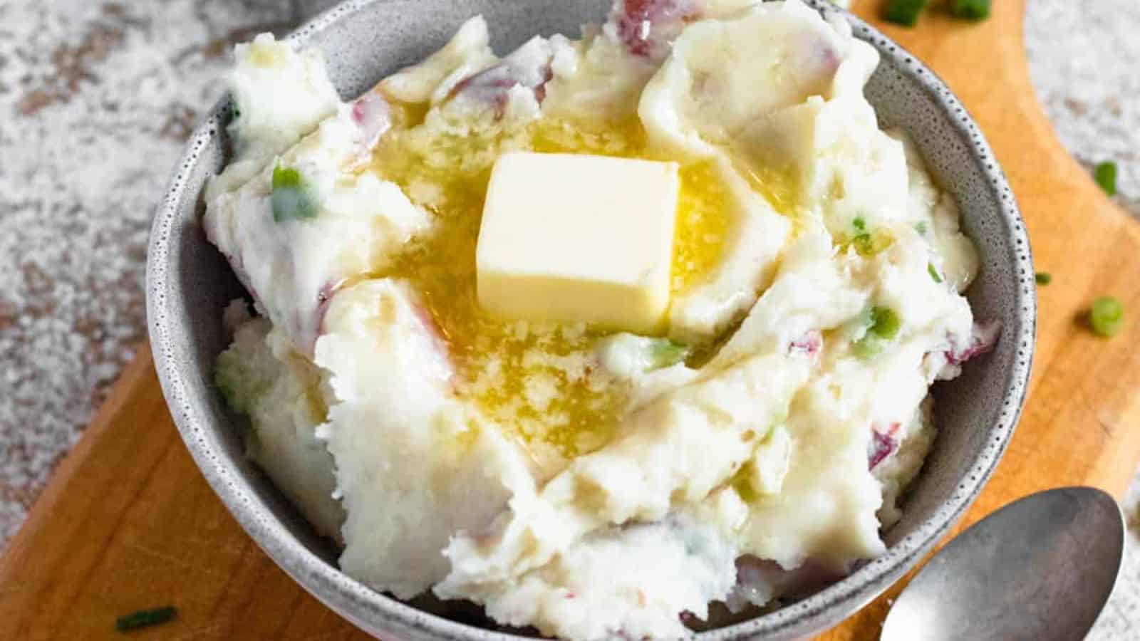 Red Skin Mashed Potatoes