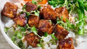 Crispy Marinated Tofu