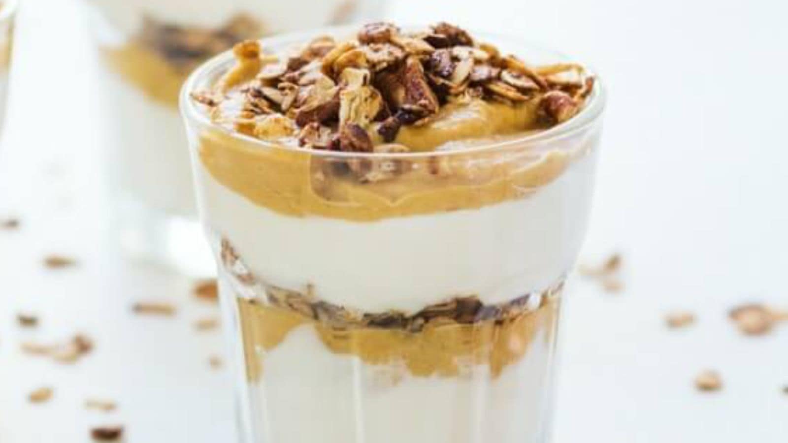 Pumpkin Parfait with Pecan Granola