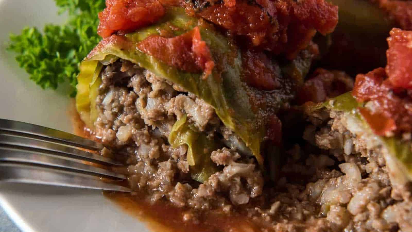 Nana’s Golabki (Polish Stuffed Cabbage Rolls)