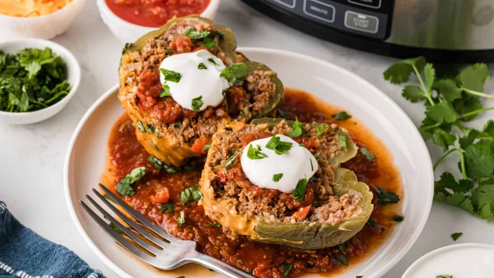 Taco Stuffed Peppers