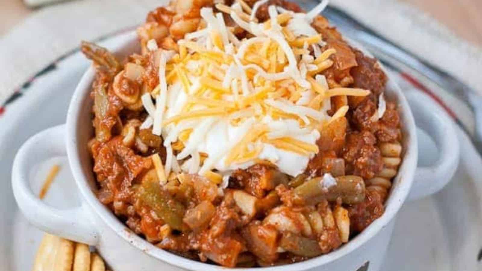 Mom’s Green Bean Chili
