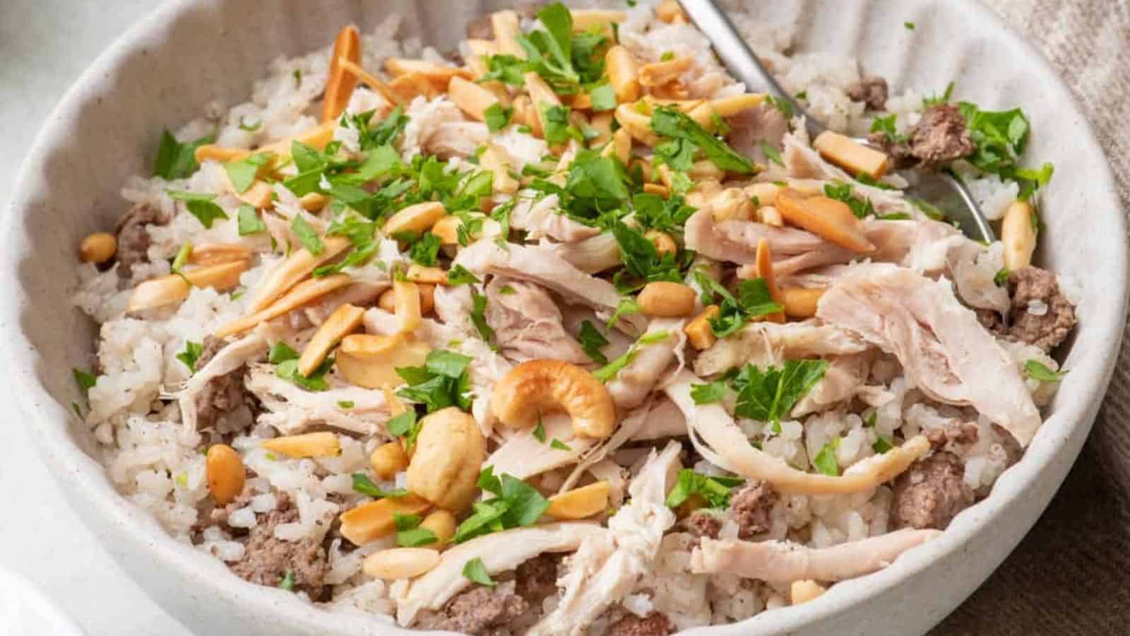 Lebanese Chicken and Rice