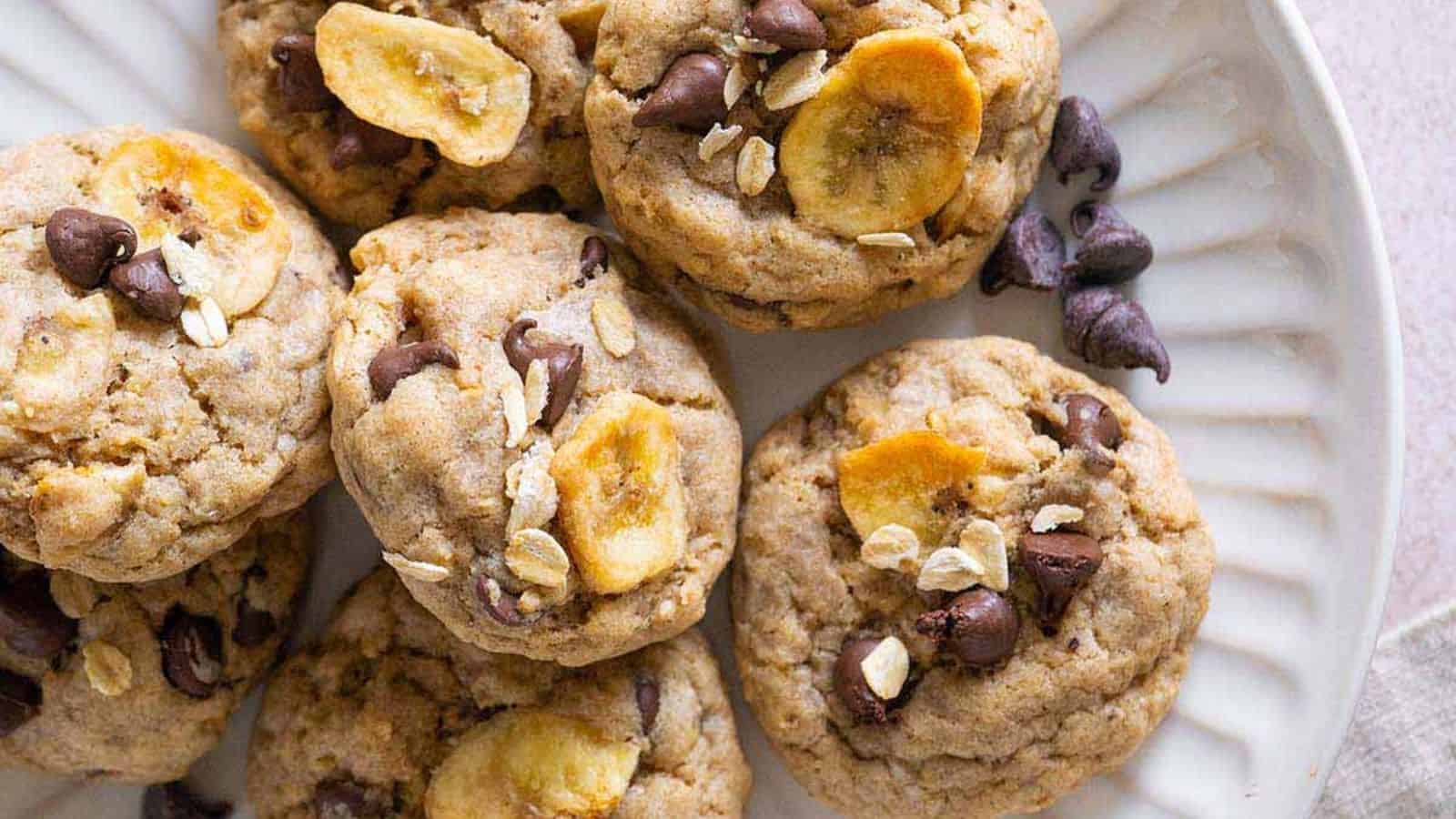 1-Bowl Easy Banana Bread Chocolate Chip Cookies Recipe