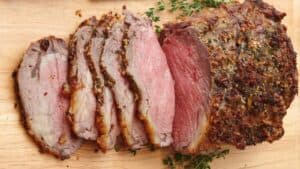 Garlic and Herb Crusted Prime Rib