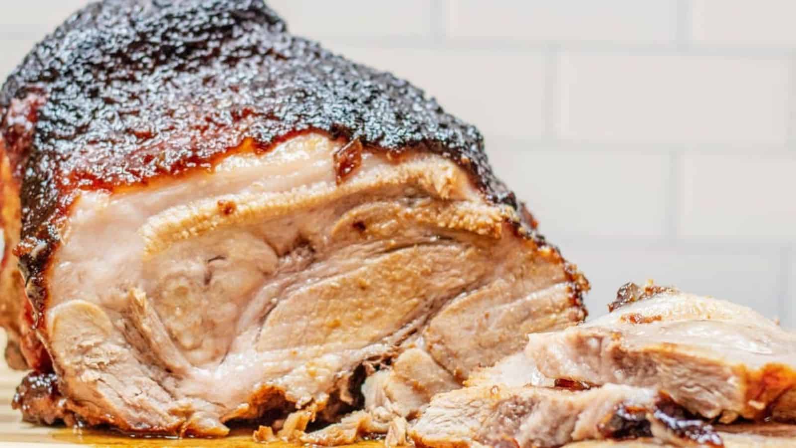 Brown Sugar Dijon Pork Roast