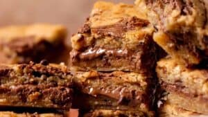 Brown Butter Nutella Bars