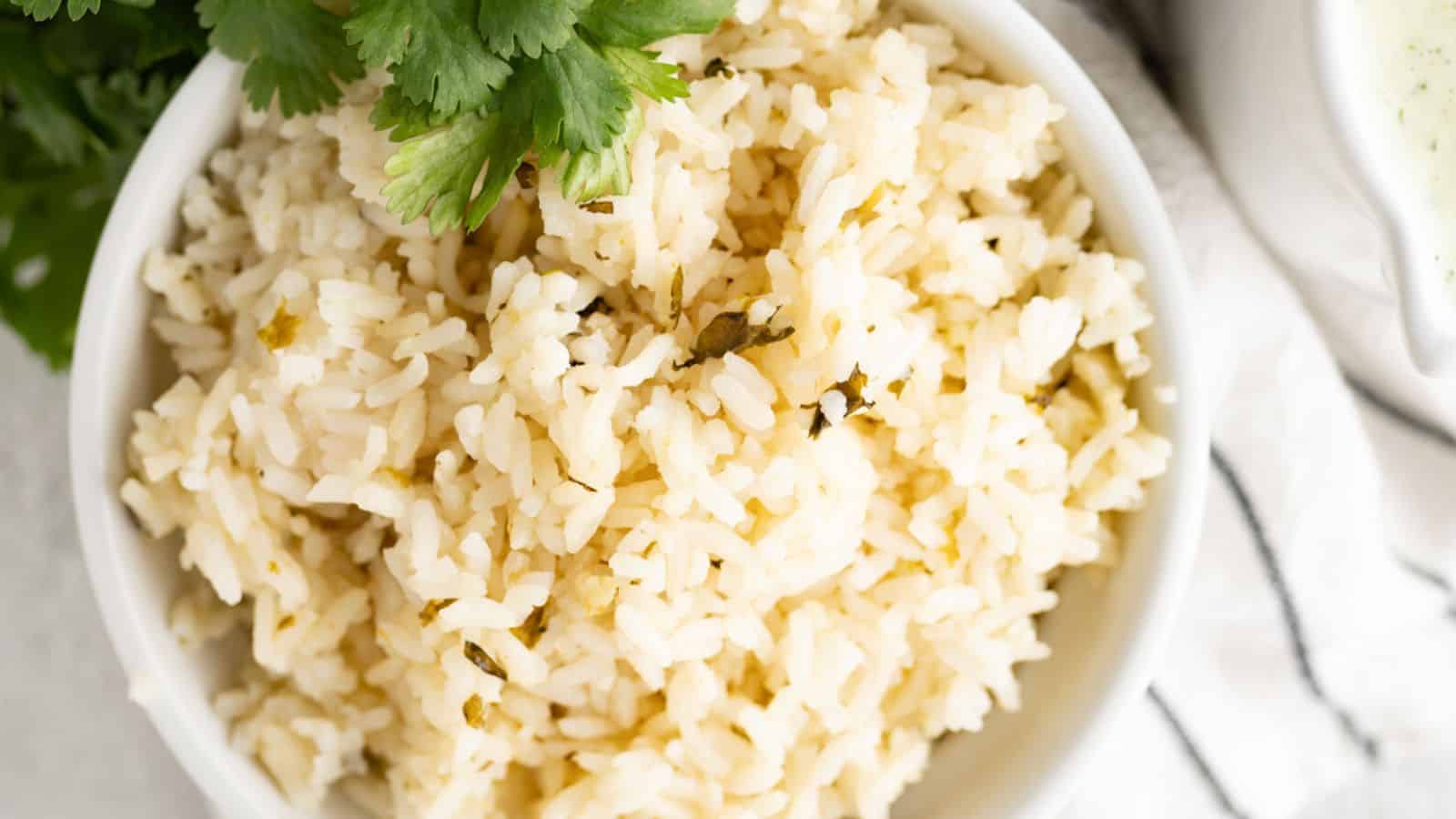Cilantro Lime Rice