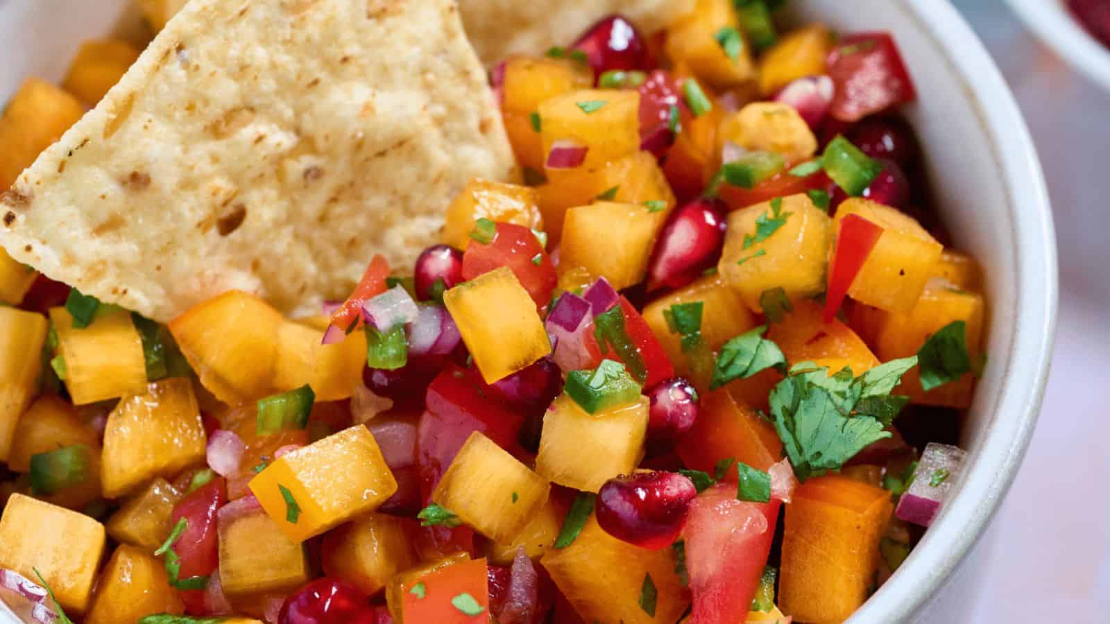 Fresh Persimmon Salsa