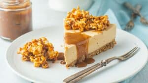 No Bake Dulce De Leche Cheesecake
