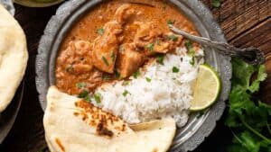 Easy Crockpot Butter Chicken Recipe