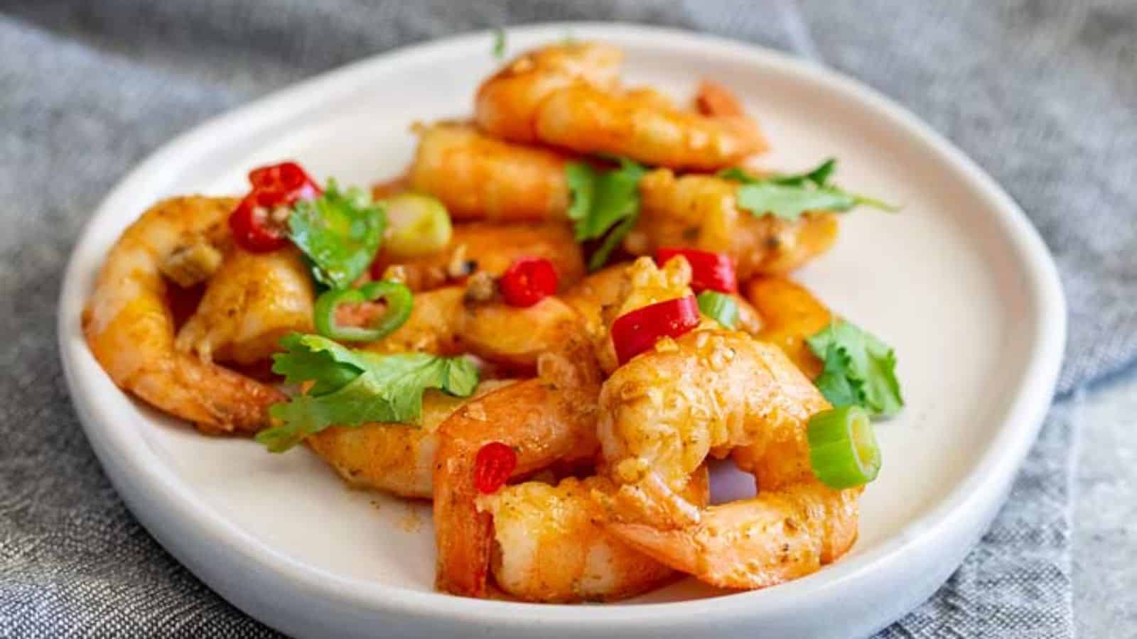 EASY CAJUN BUTTER SHRIMP