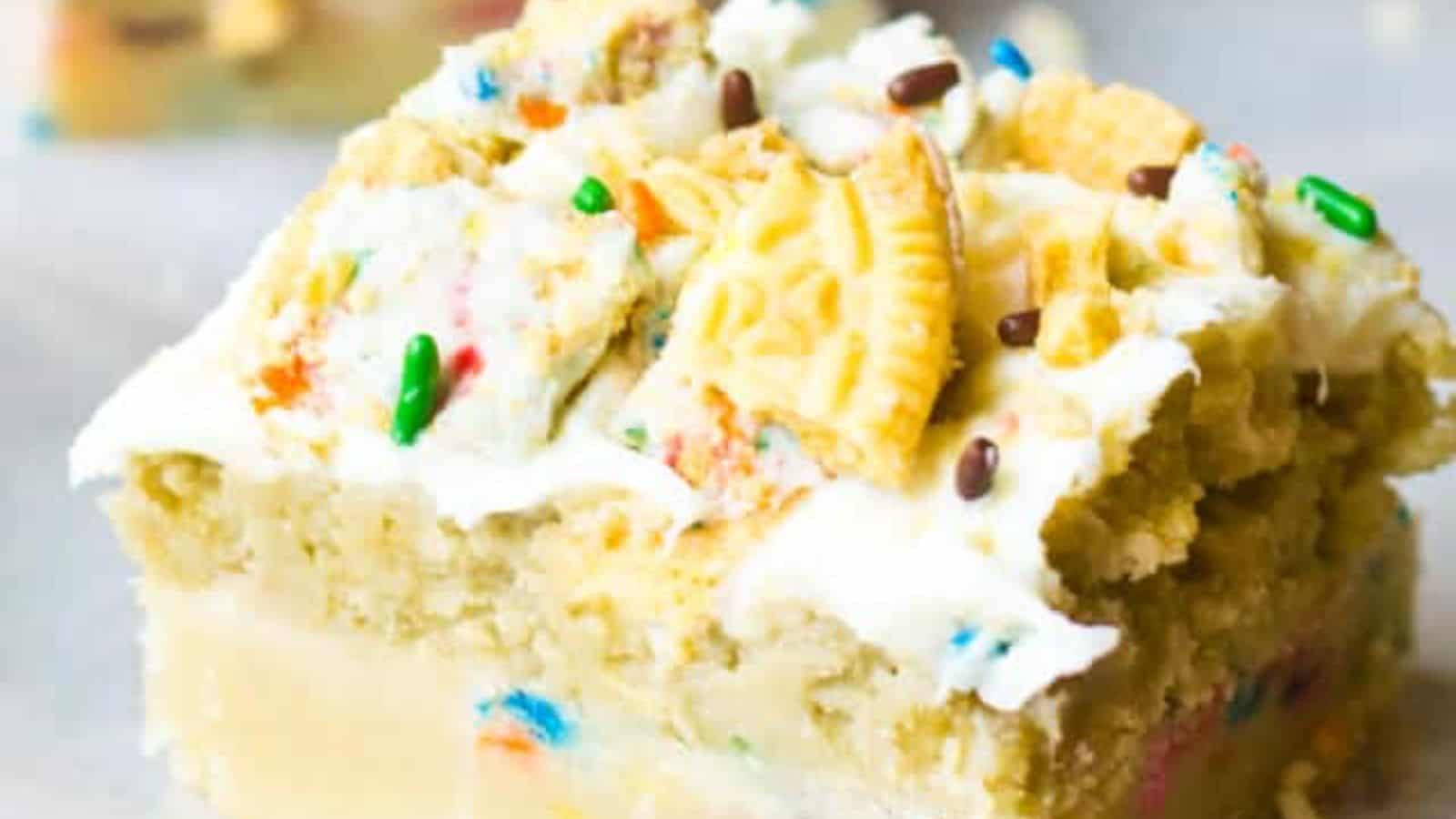 Funfetti Truffle Bars
