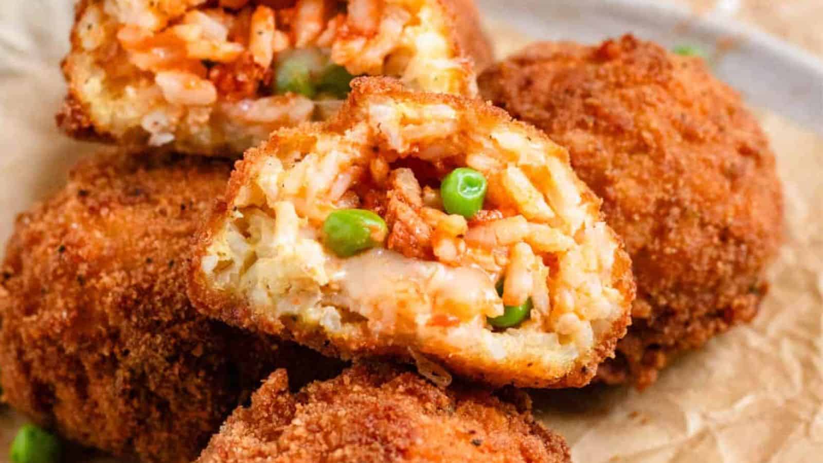 Homemade Arancini Recipe (Sicilian Rice Balls)ย