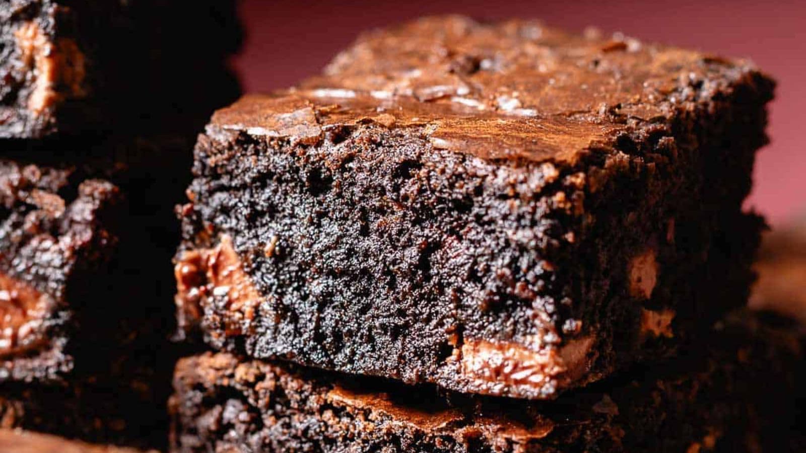 Fudgy Black Cocoa Miso Brownies