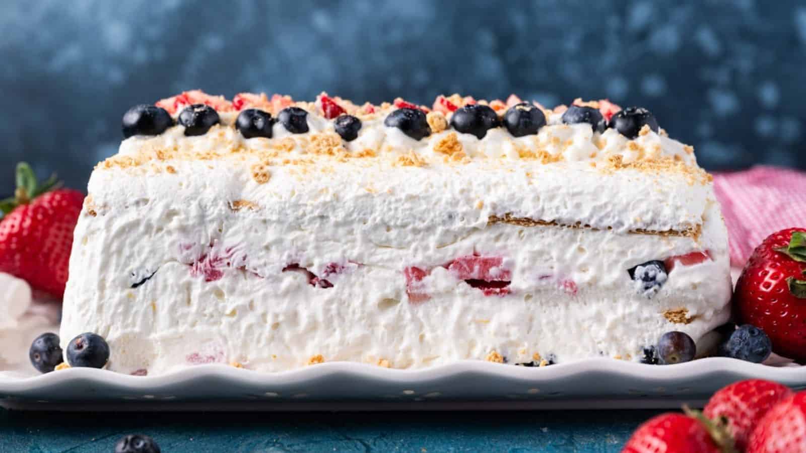 Berry Icebox Cake