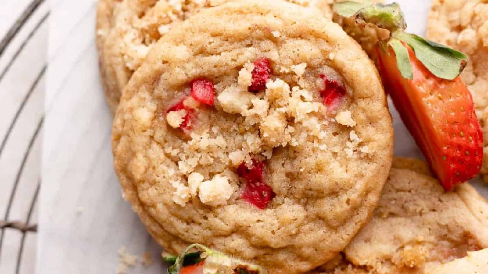 Strawberry Shortcake Cookies
