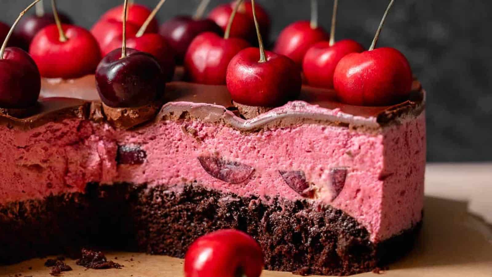 Chocolate Cherry Cake