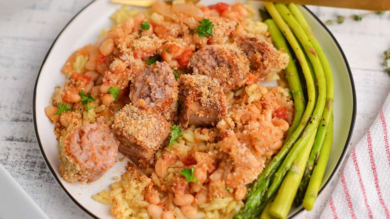 Sausage & White Bean Cassoulet