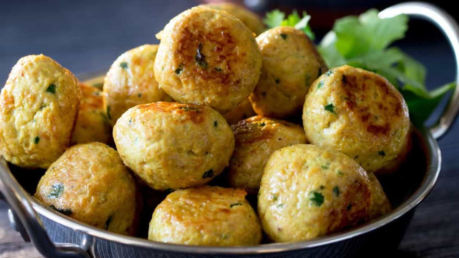 Indian Chicken Meatballs