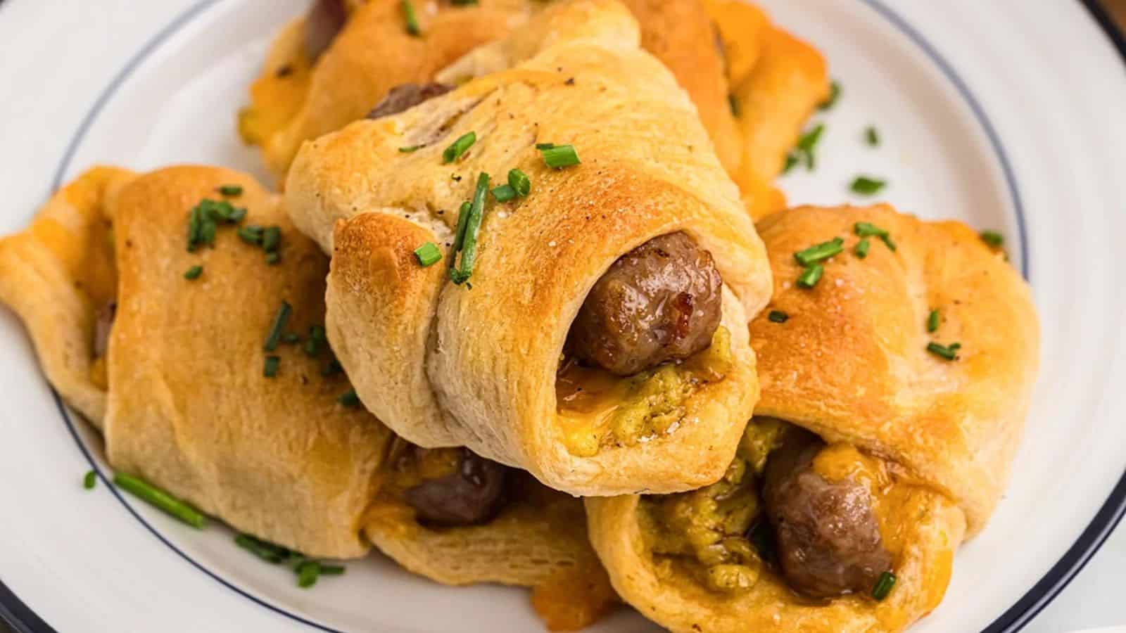Sausage Crescent Rolls