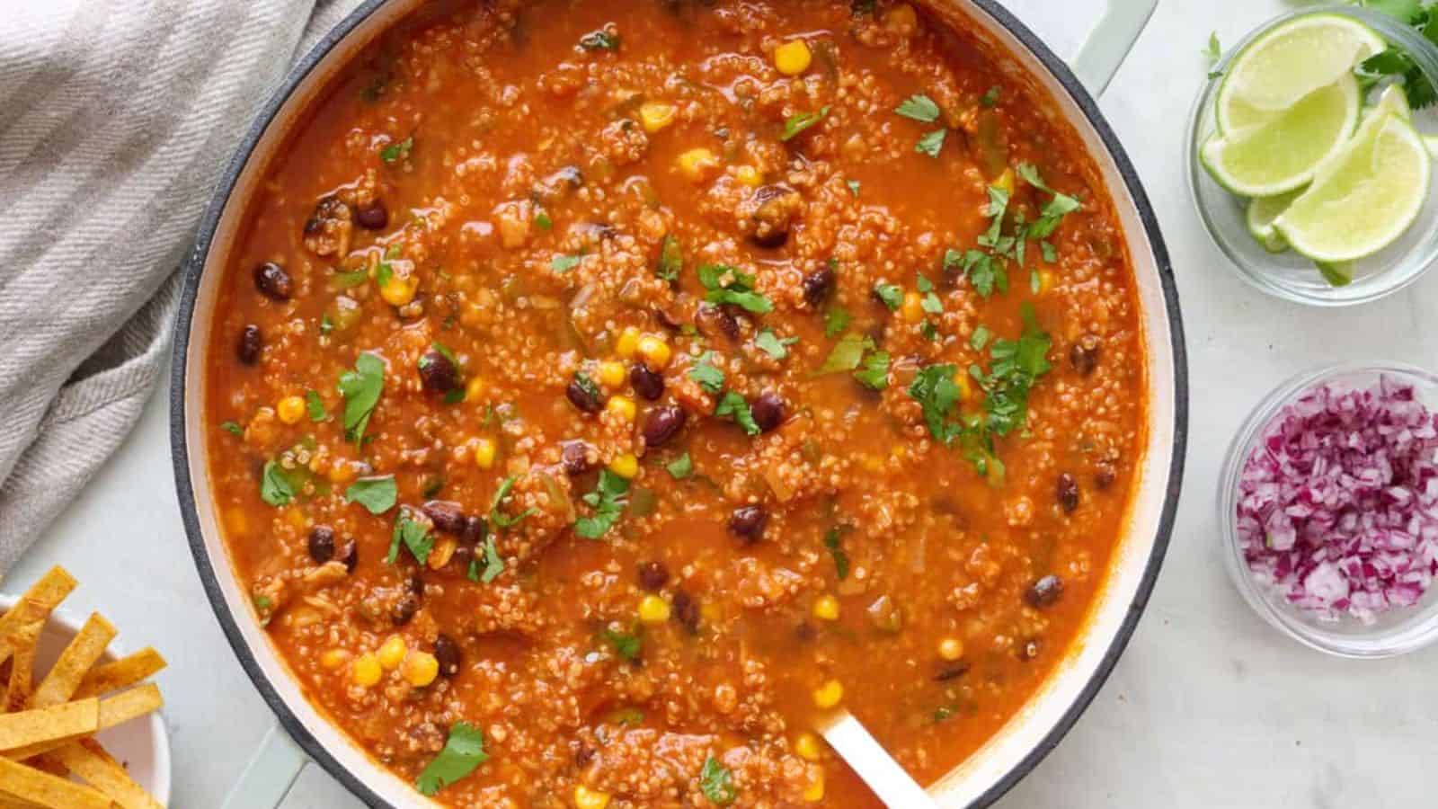 Vegetarian Tortilla Soup