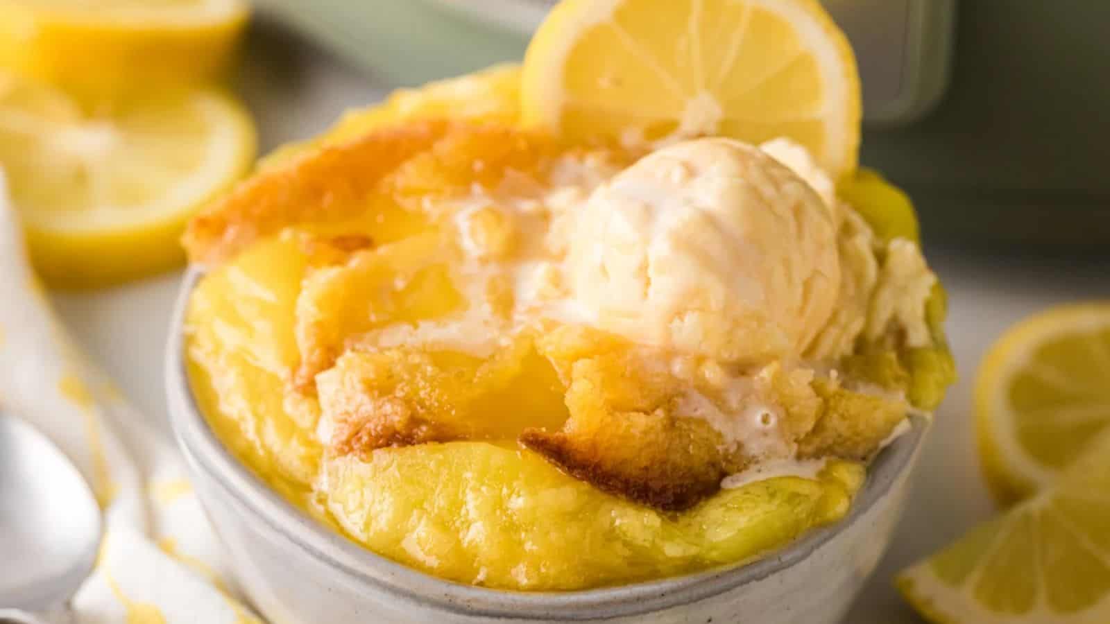 Lemon Dump Cake
