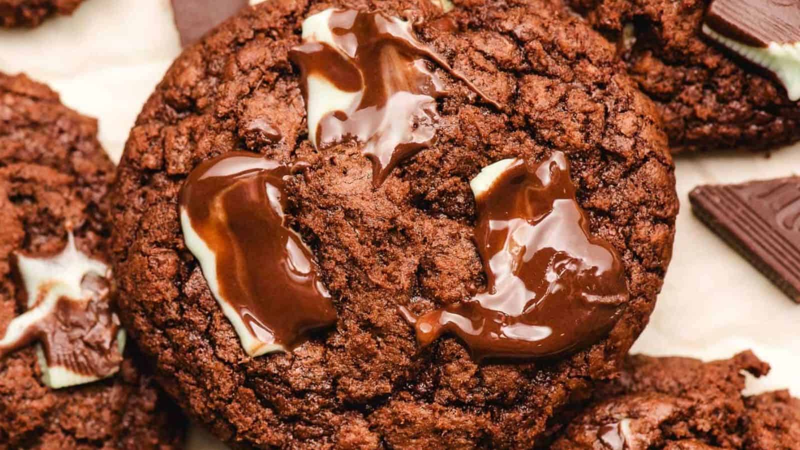 Andes Mint Chocolate Cookies