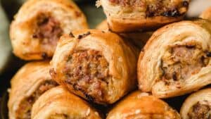 Puff Pastry Sausage Rolls