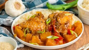 Slow Cooker Pineapple Chicken