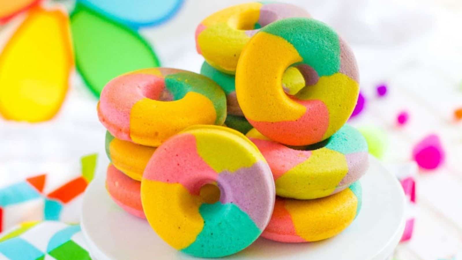 Rainbow Donut Recipe