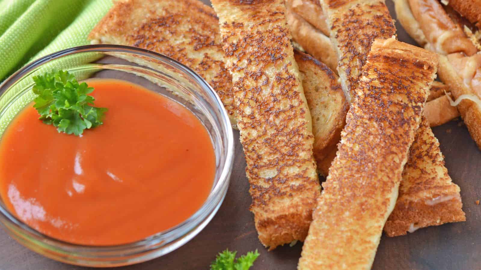 Grilled Cheese Sticks