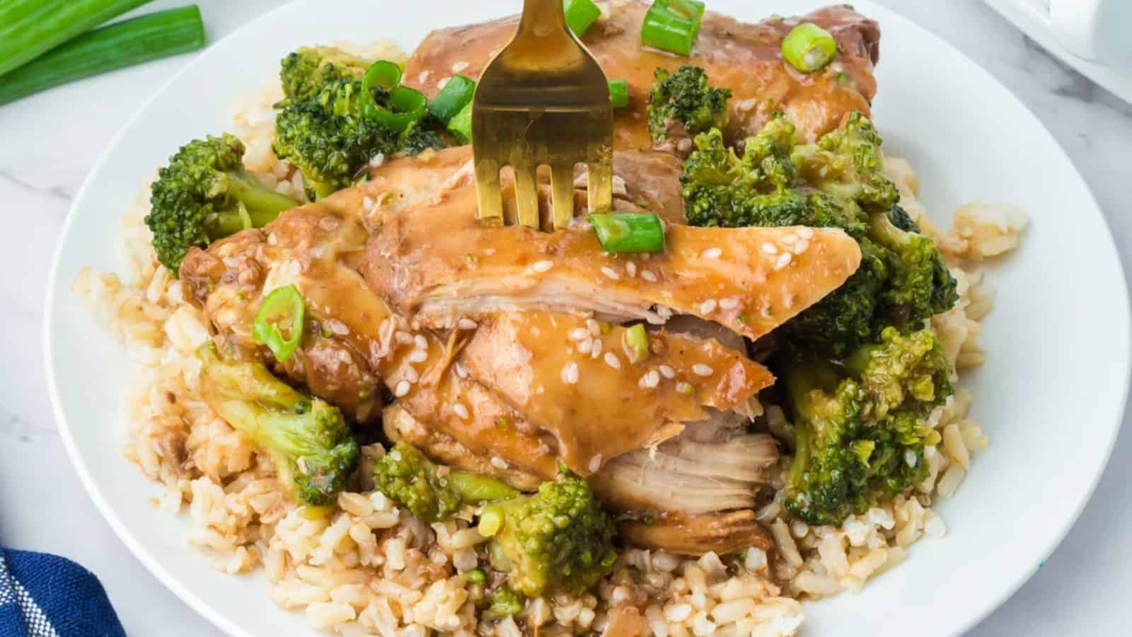 Slow Cooker Chicken and Broccoli