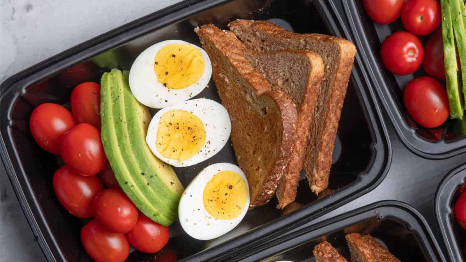 Avocado and Egg Meal Prep