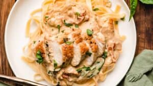 Creamy Sun Dried Tomato Chicken Pasta
