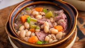 Crockpot Navy Bean Soup