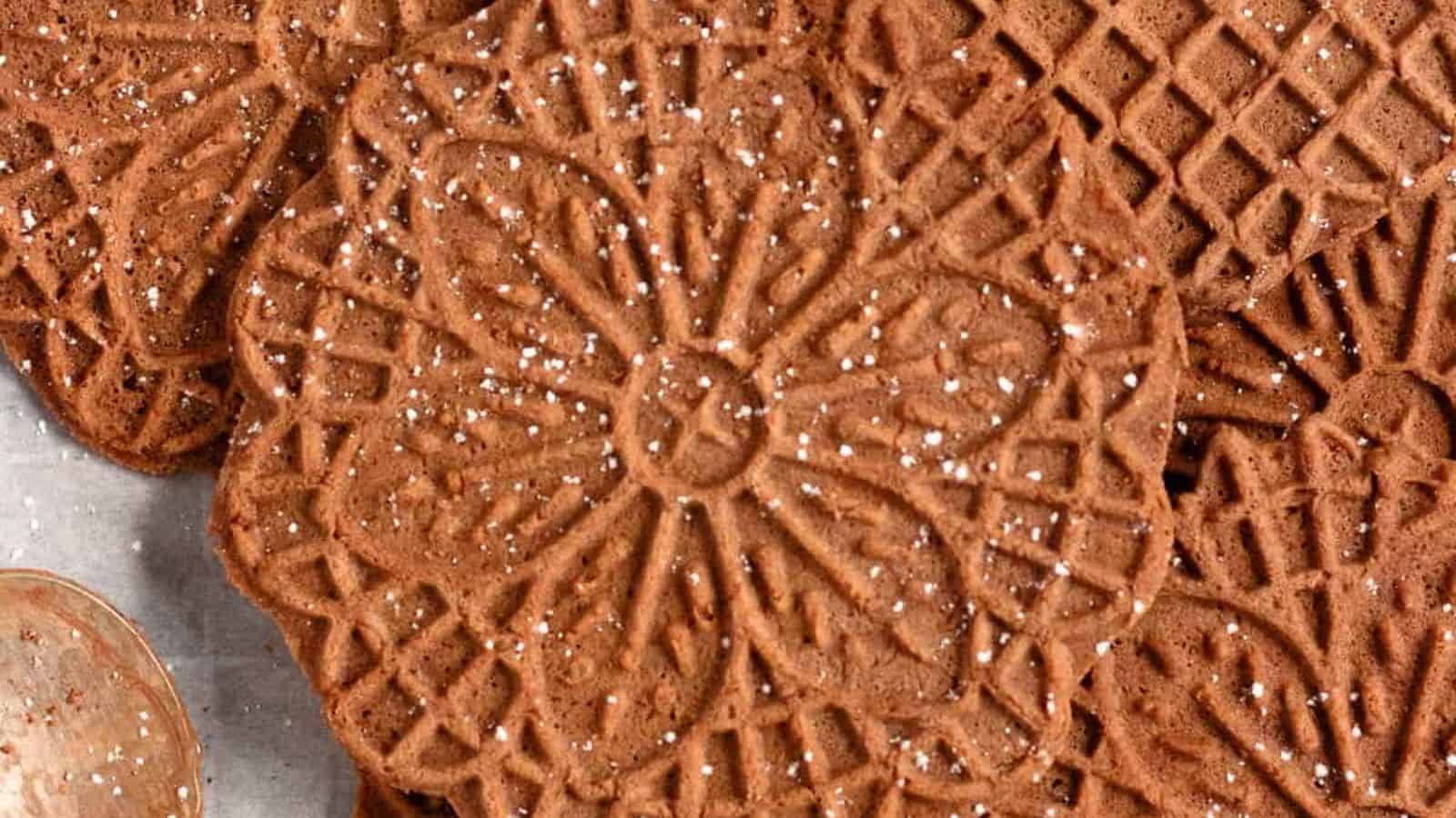 Chocolate Pizzelle Recipe