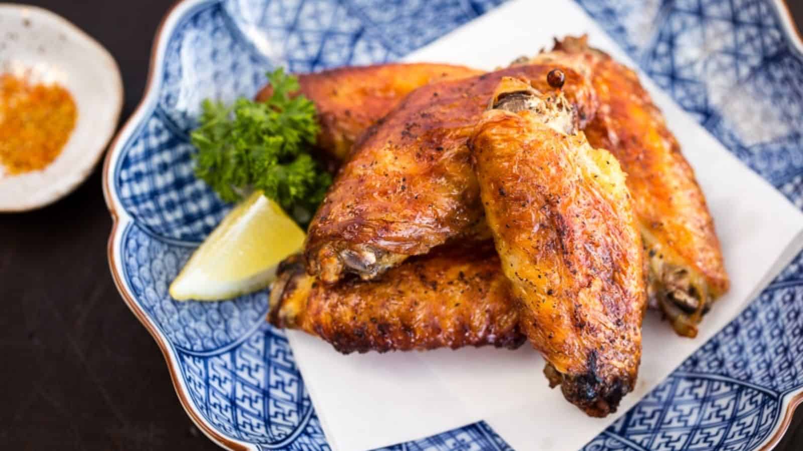 Teba Shio (Salted Chicken Wings)