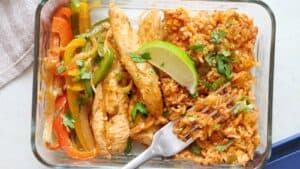 Chicken Fajita Meal Prep