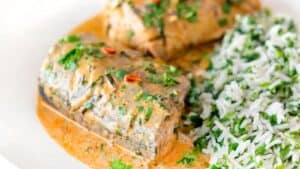 Choo Chee Curry with Mackerel