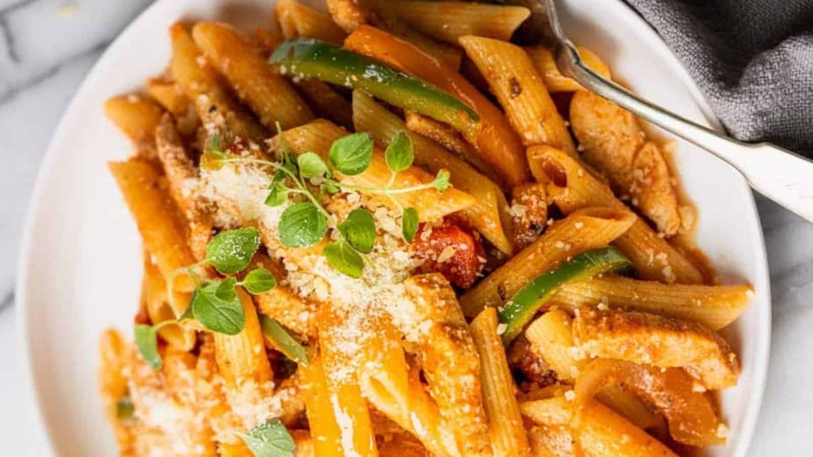 Chicken Fajita Pasta