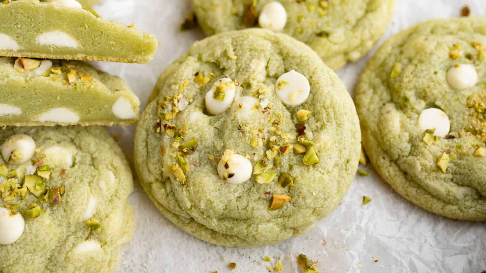 PISTACHIO PUDDING COOKIES