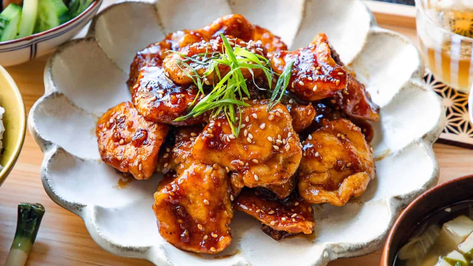 Spicy Garlic Chicken