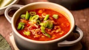 Instant Pot Stuffed Pepper Soup (Easy One-Pot Dinner)