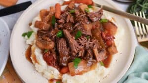 Balsamic Slow Cooker Pot Roast